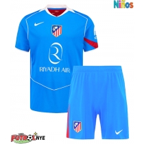 Camiseta Atletico Madrid Pablo Barrios #8 Tercera Equipación para niños 2025-26 manga corta (+ pantalones cortos)